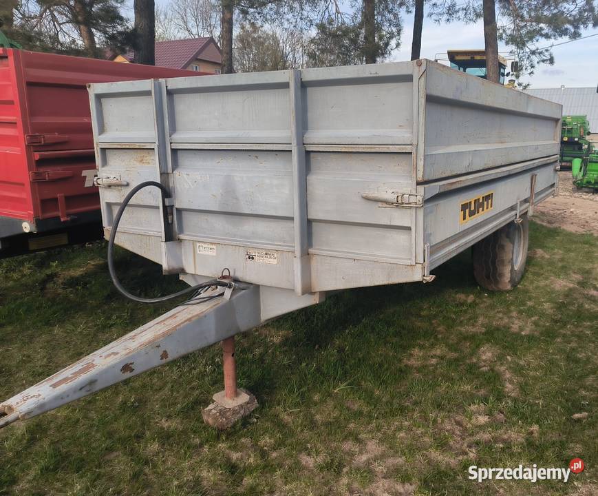 Przyczepa Tuhti 5t wywrotka Korycin sprzedam
