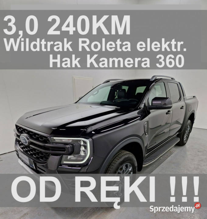 Ford Ranger 30 Wildtrak 240 4x4 NiskaCena Roleta Szczecinek