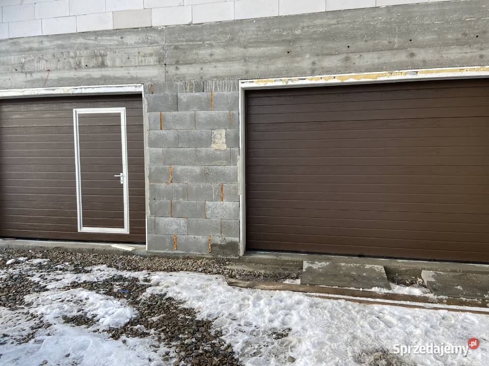 brama garażowa 3000mmx2500mm antracyt ocieplana Nowy Targ
