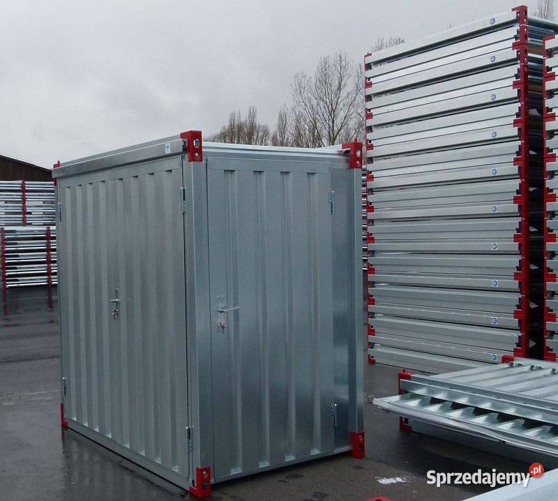 KONTENERY MAGAZYNOWE SKŁADANE CERTYFIKAT TV dolnośląskie Oława