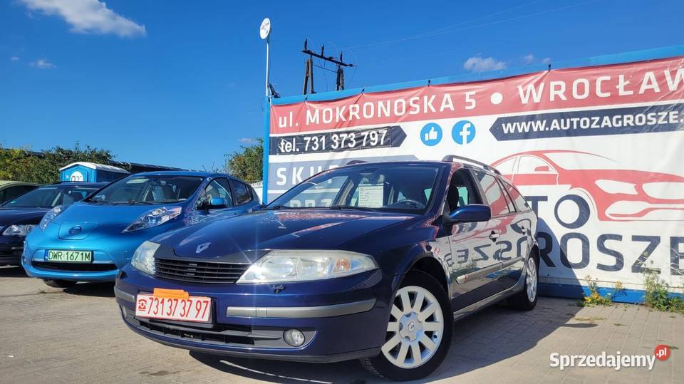 Renault Laguna 18 BenzynaLPG Skóry Elektryka Wrocław sprzedam