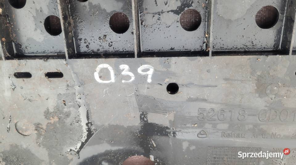 TOYOTA YARIS II 0609 OSŁONA PŁYTA POD ZDERZAK osobowe Ruda Śląska