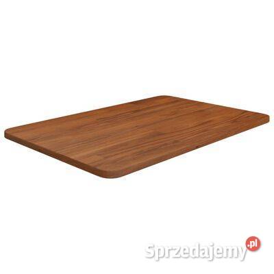 vidaXL Blat do łazienki ciemnobrązowy 60x40x15 mazowieckie Warszawa