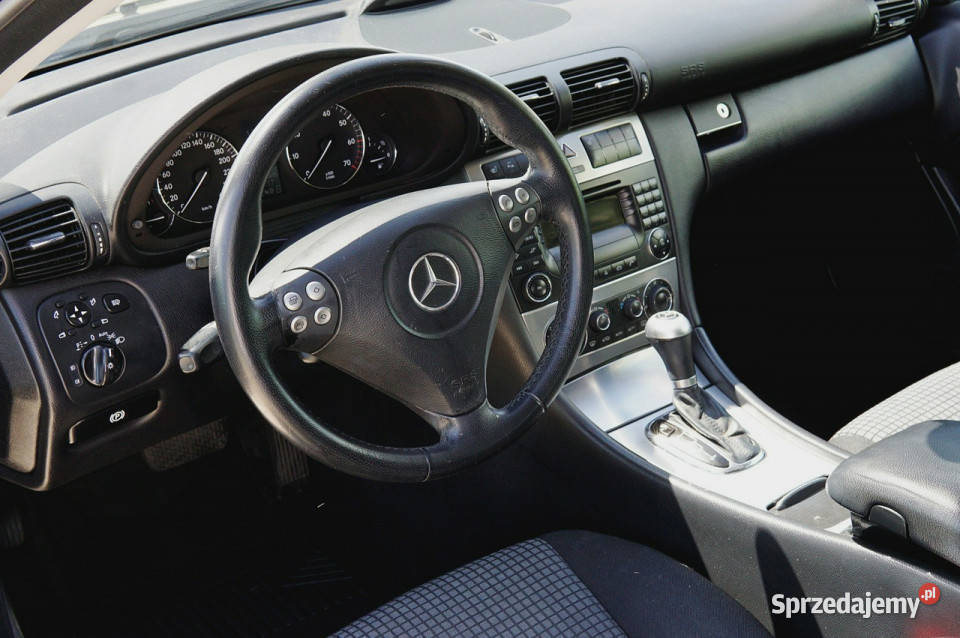 Mercedes C 200 C200 Kompressor Coupe niski 163KM Warszawa