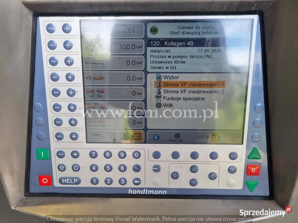 Nadziewarka próżniowa Handtmann VF 622 z wilkiem sprzedam