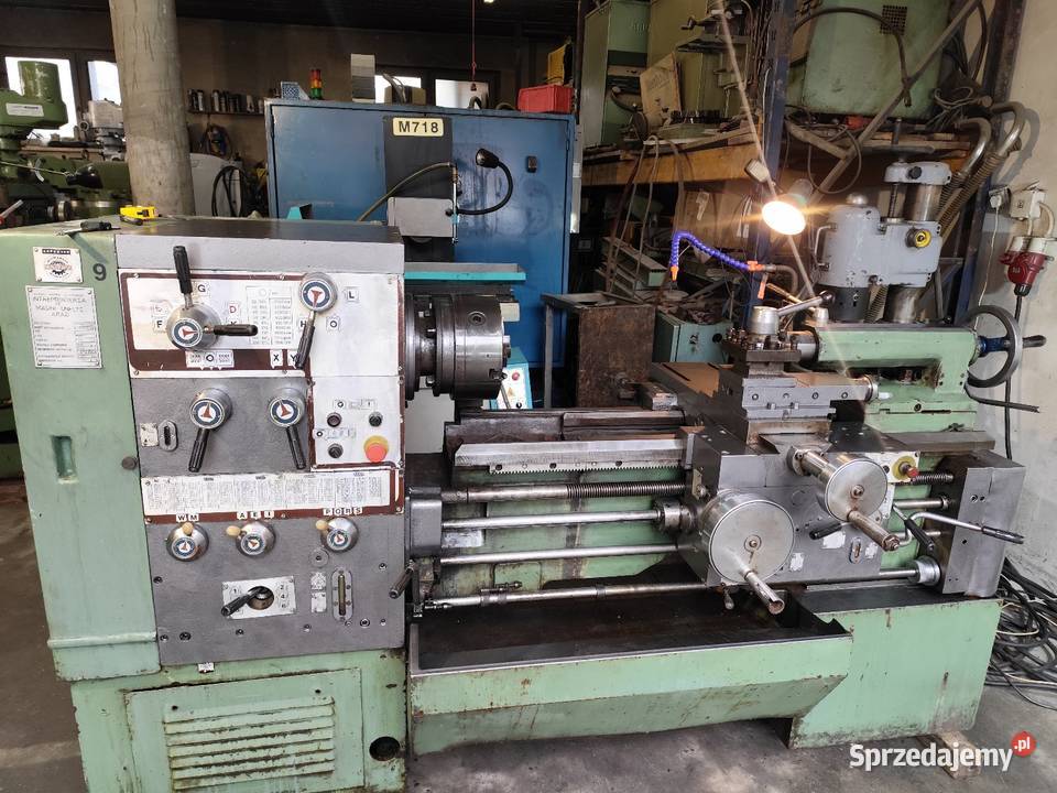 Tokarka do metalu Sn 402 x 750 przelot 105 mm Maków Podhalański