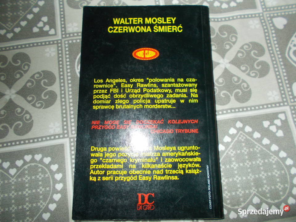 Walter Mosley Czerwona śmierć Rok wydania 1992 opolskie Głubczyce