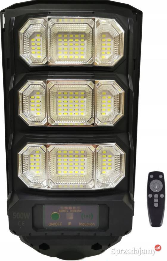 LAMPA SOLARNA LED MOCNA 500W ZEWNETRZNA ULICZNA podkarpackie Rzeszów