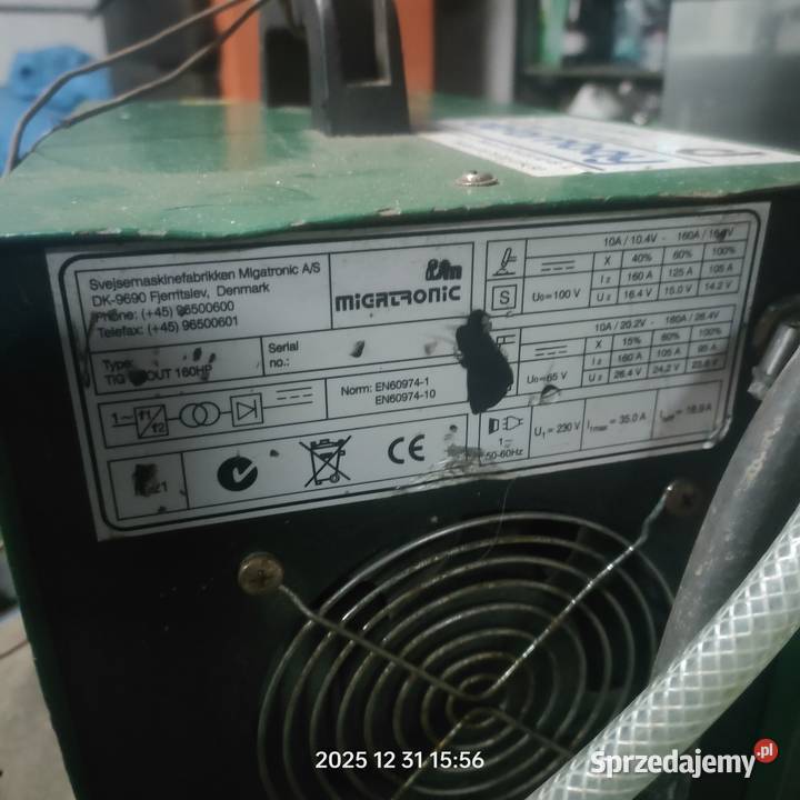 Tig DC migatronic 160 230v Hajnówka