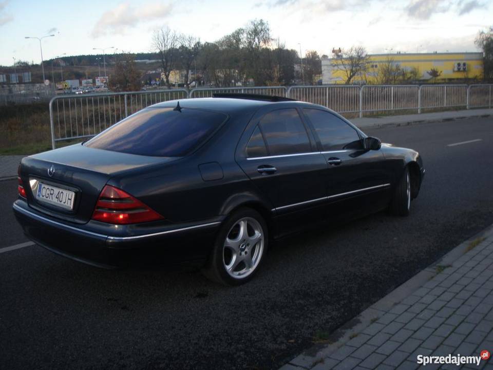 Mercedes Sklasa W220 32 CDI nieuszkodzony Grudziądz