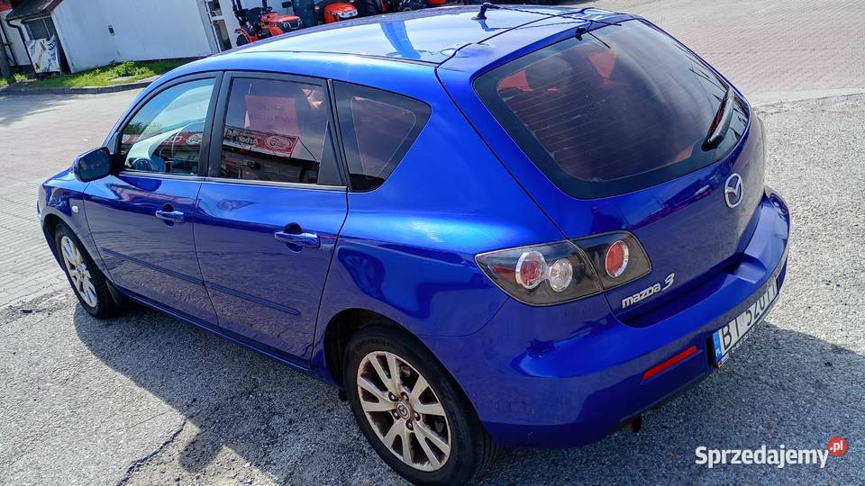 Mazda 3 2007 16 benzyna 246400 Samochody osobowe Białystok