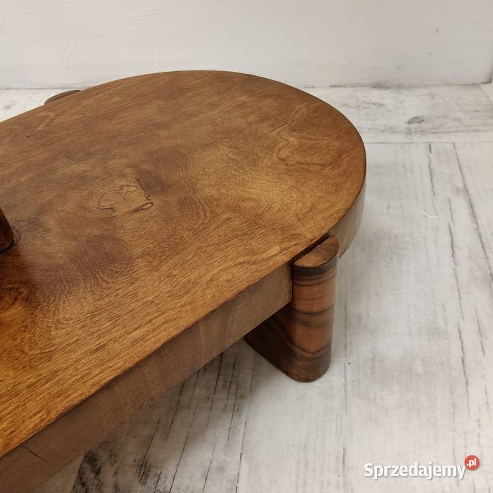 kwietnik art Deco podstawa pod kwiaty drewniana Radomsko sprzedam