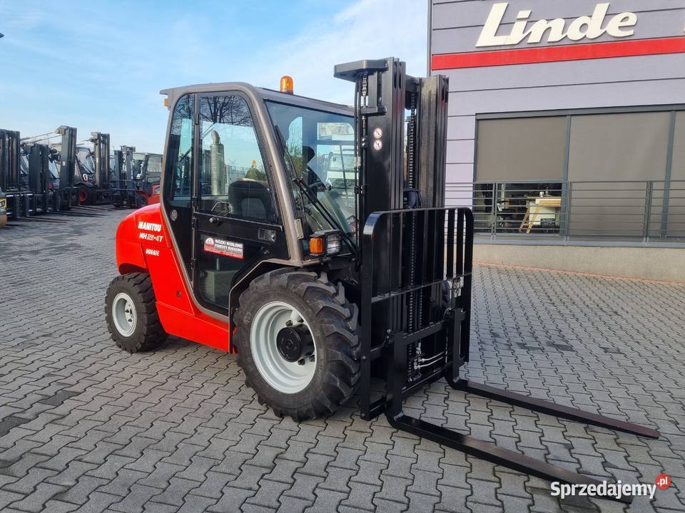 Terenowy wózek widłowy Manitou MH254T 4ST3B diesel małopolskie Mogilany