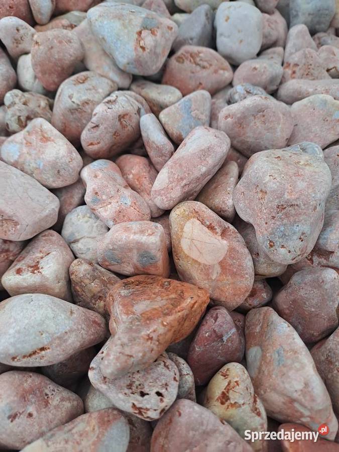 Grecki kamień dekoracyjny otoczak Pink Słone