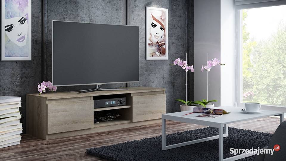 Stolik RTV Malwa 140 SONOMA 40cm