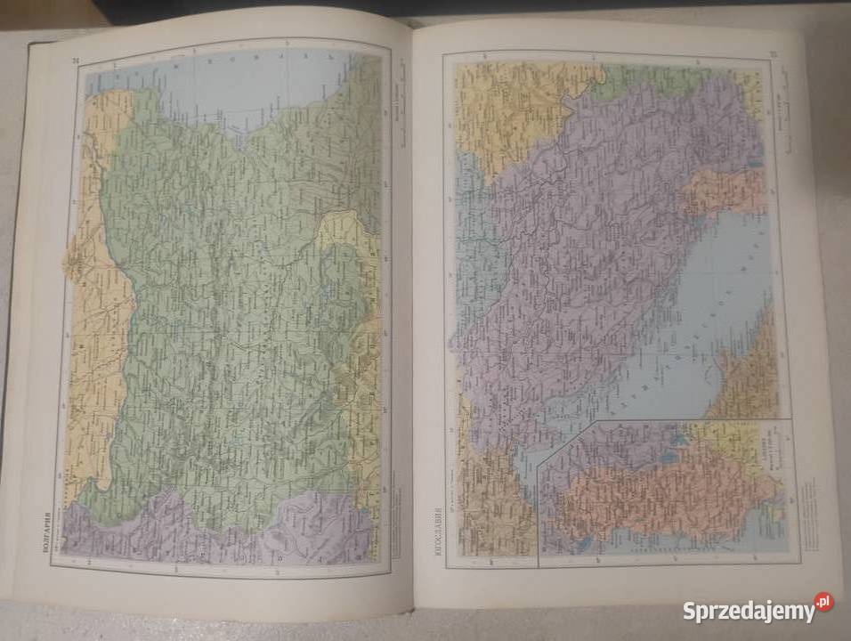 Atlas MiraAtlas świata Moskwa 1988r Bydgoszcz