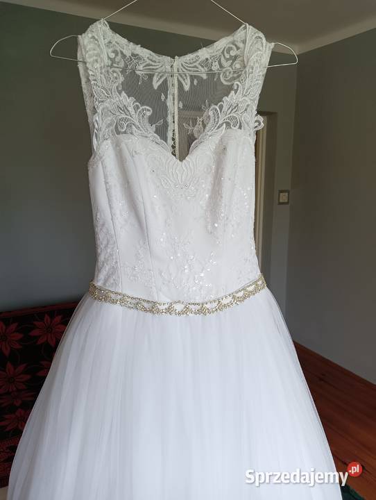 Suknia ślubna rozmiar 38 Rozmiar 38(M) Widełka