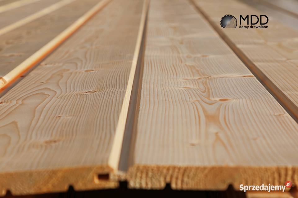 Szalówka deska elewacyjna świerkowa 14 x 121 mm Łabuńki Pierwsze