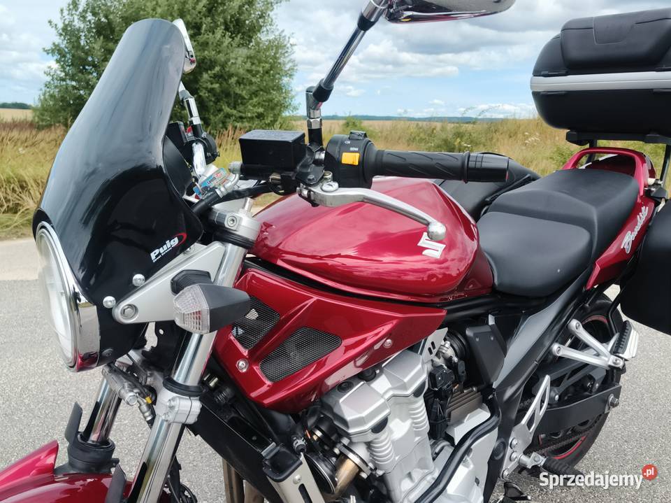 Suzuki Bandit 650 2008 ABS wtrysk 3 kufry zarw benzyna zachodniopomorskie Gryfino