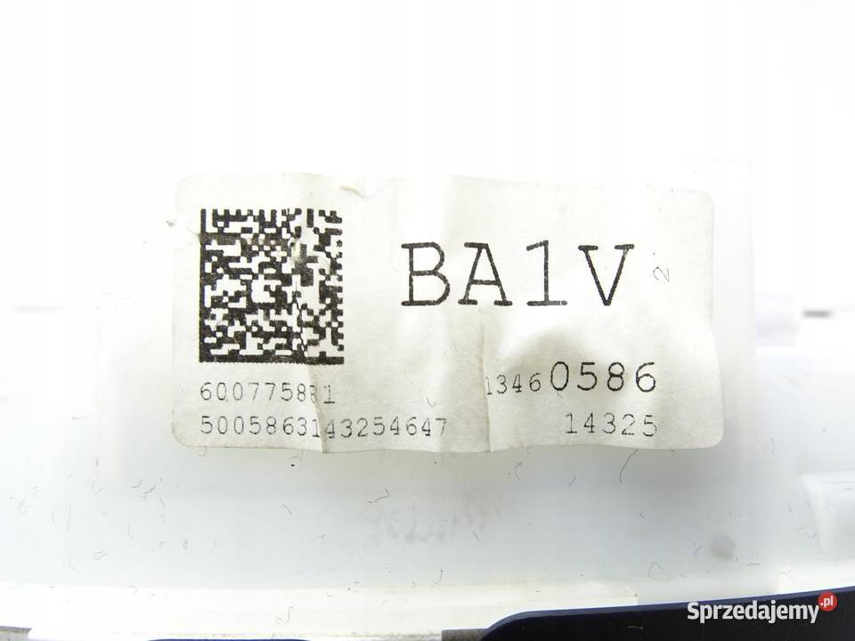 LICZNIK ZEGARY OPEL ASTRA J IV 16 CDTI 13460586