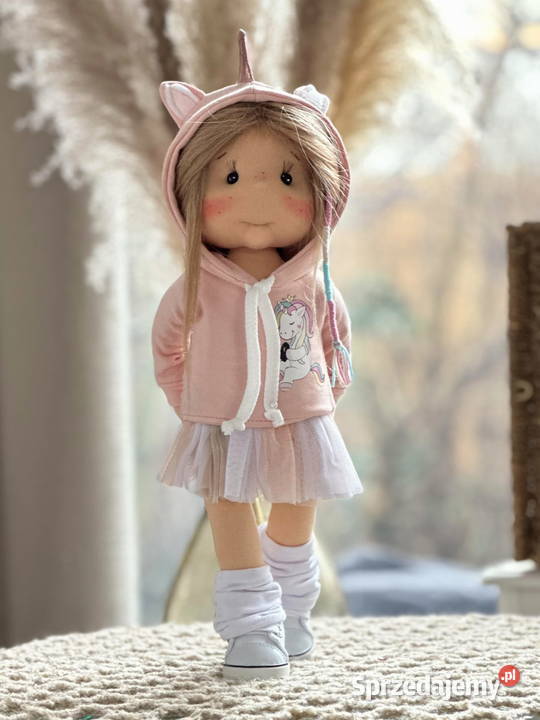 Lalka Lullu Dolls Brzoskwinka łódzkie Tomaszów Mazowiecki