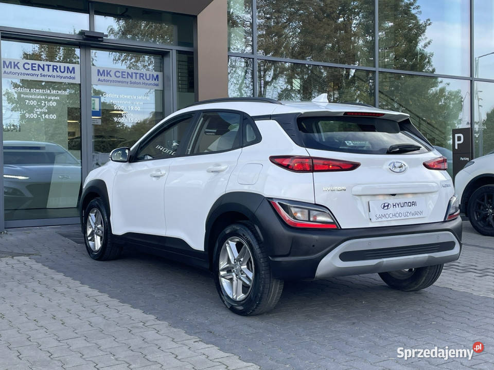 Hyundai Kona 10TGDI 7DCT 120 Comfort Pierwszy wł nieuszkodzony Samochody osobowe Piotrków Trybunalski