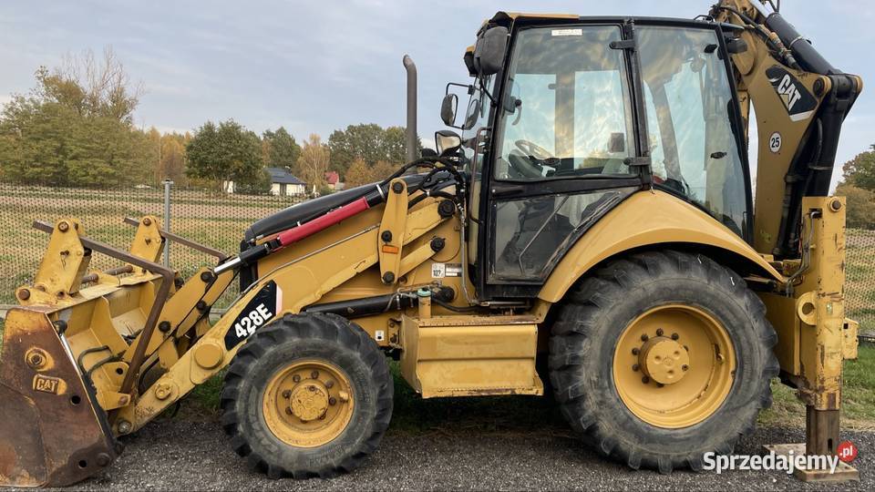 Koparko ładowarka CAT 428E 2007 Garbów