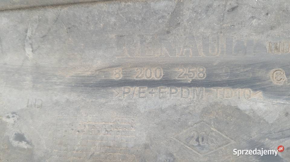 ZDERZAK TYŁ TYLNY RENAULT MODUS 0408 Ruda Śląska sprzedam