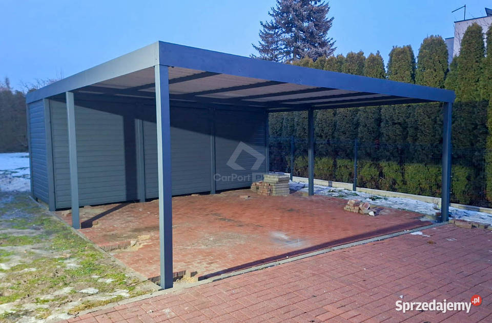 Carport Pomieszczenie gospodarcze PREMIUM Wiata Niepołomice