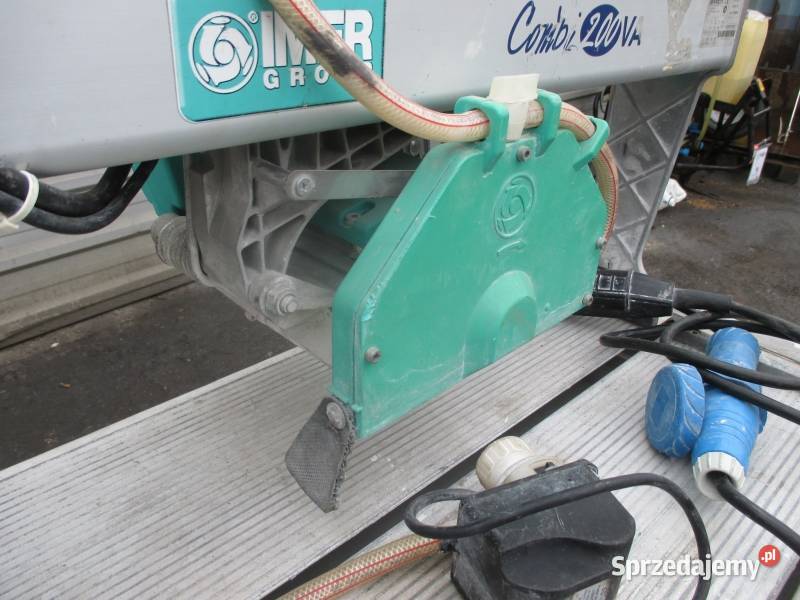 Przecinarka stolikowa elektryczna Imer Combi 200 Pleszew