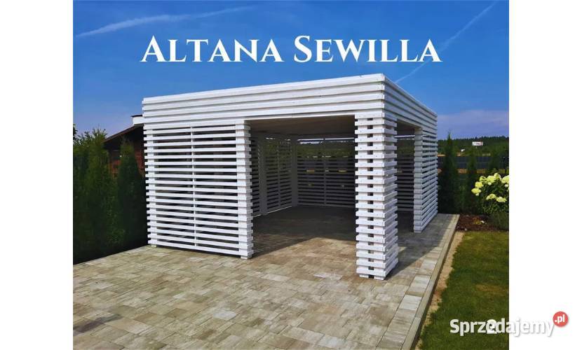 Altana drewniana nowoczesna Sewilla Szybka łódzkie Łódź sprzedam
