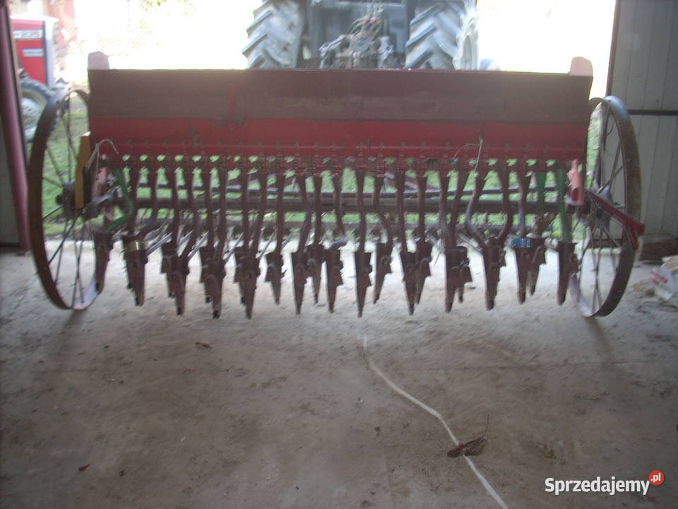 Siewnik do zboża 24 lejki 225m nieuszkodzony Rękoraj