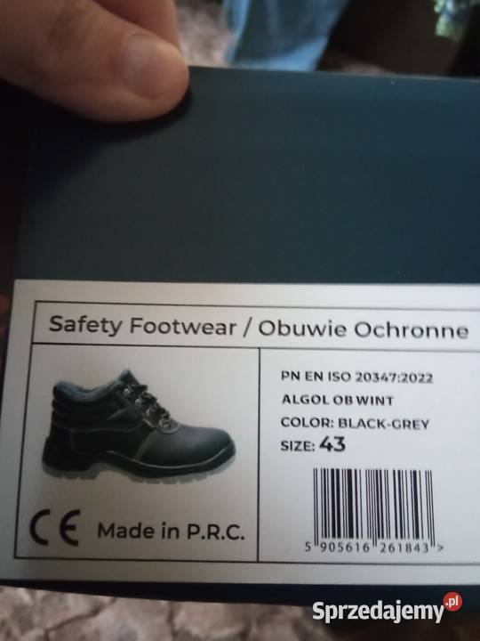 Buty ochronne robocze zimowe 43 Zdrowie i Uroda Turobin