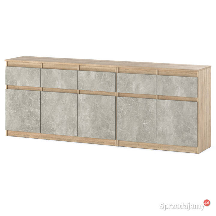 Komoda Best Oleksa 200 5 Szuflad Szafka Pod 75cm Elbląg