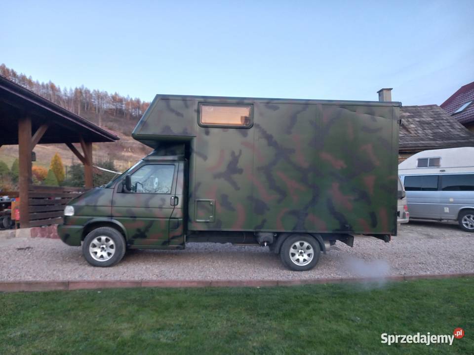 Vw t4 25 tdi syncro kamper 4x4 blokada mostu małopolskie Miechów