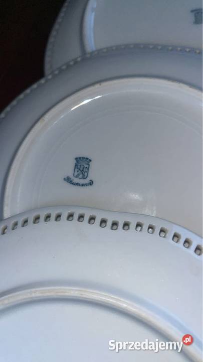 Talerzyk z owocami ażur Syg Schumann Arzbeg Gdańsk