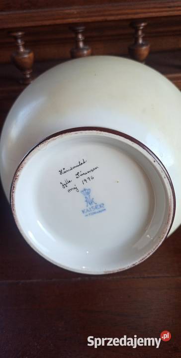 Wazon Kaiser W Germany Ręcznie zdobiony Gdańsk