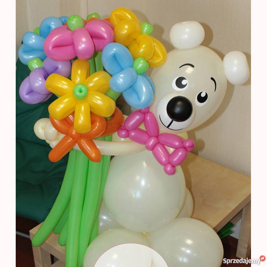 Kwiaty i figury z balonów kupic reda rumia sopot
