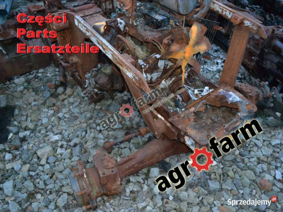 John Deere 5400 części silnik skrzynia biegów Byków