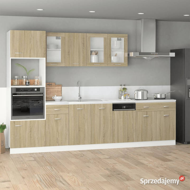 Szafka na mikrofalówkę dąb sonoma 60x57x207 Warszawa