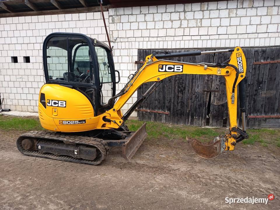 Koparka JCB 8025 ZTS Minikoparka Augustów