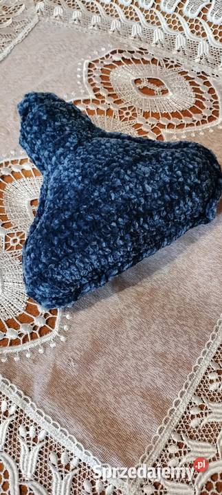 Maskotka płaszczka na szydełku śląskie