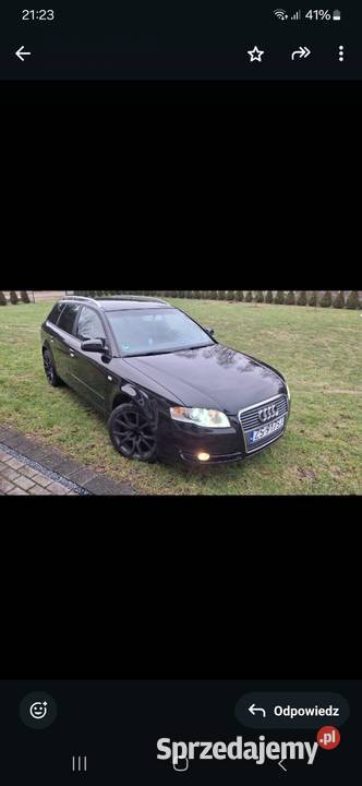 Audi a4 b7 2005 blac edytion Lotyń