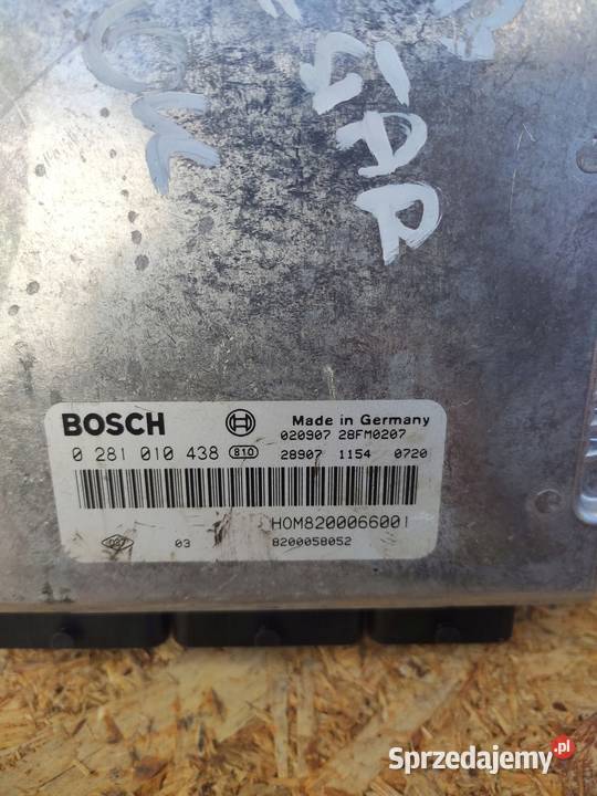 STEROWNIK SILNIKA KOMPUTER SPACE STAR 0281010438 osobowe śląskie Gliwice