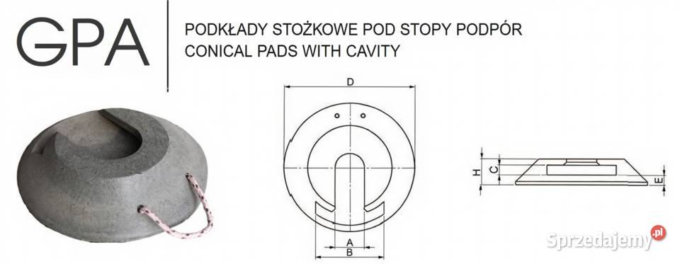 Podkład pod stopy podpór żuraw dźwig kujawsko-pomorskie Lubicz Dolny