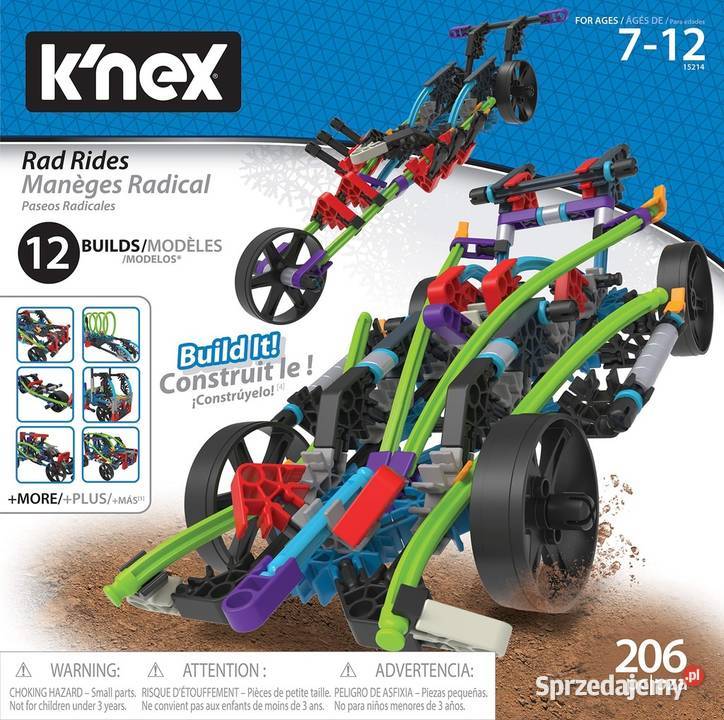 Knex KNEX Auta Klasyczne Konstrukcje Klocki Klocki Mogilany