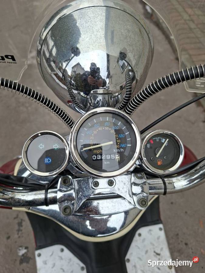 Skuter 125 ZNEN świeżo sprowadzony 2016 niski Pozostałe Ostrowiec Świętokrzyski