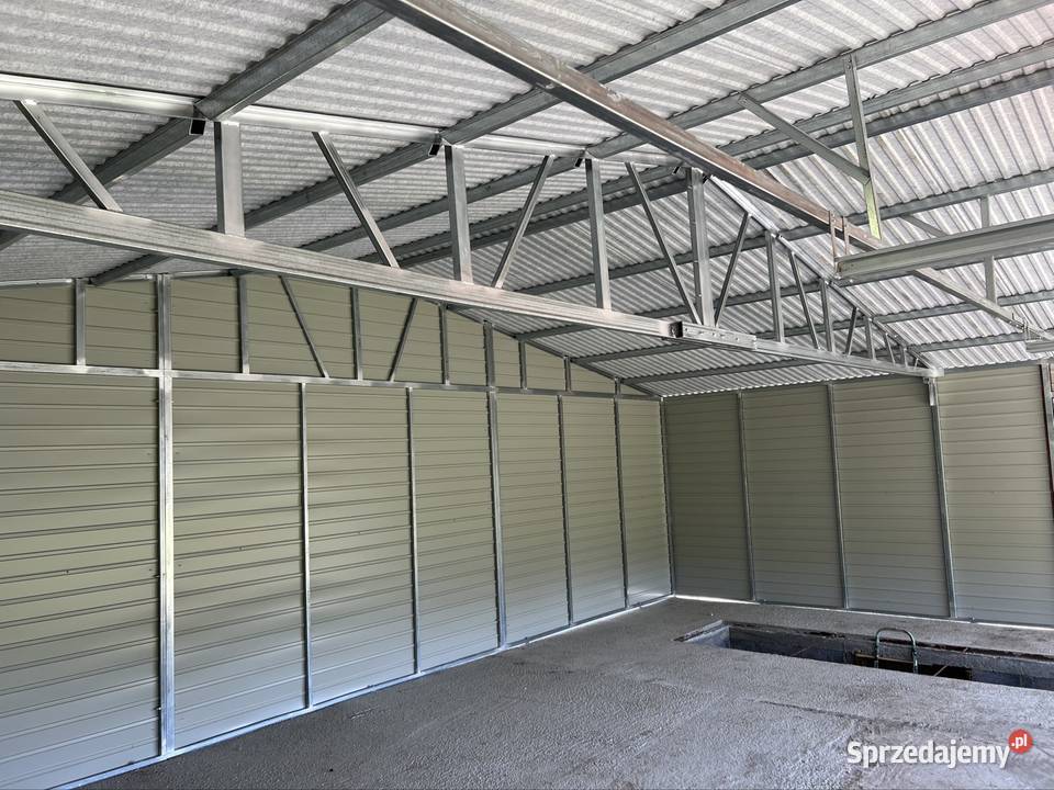 Garaż blaszany 6x6 9x6 12x6 Kielce