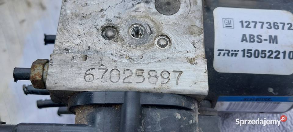 Pompa hamulcowa ABS 12773672 Saab 93 II LIFT Szczecin
