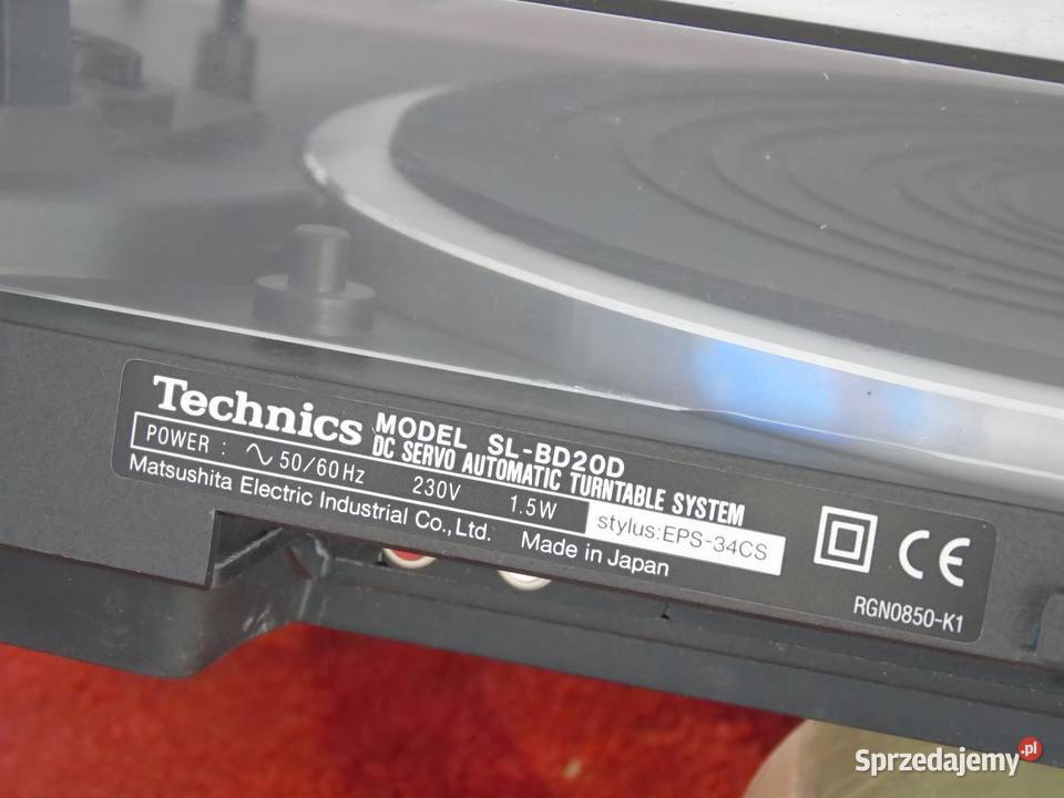 Gramofon Technics SLBD20D DOSTAWA Jasło